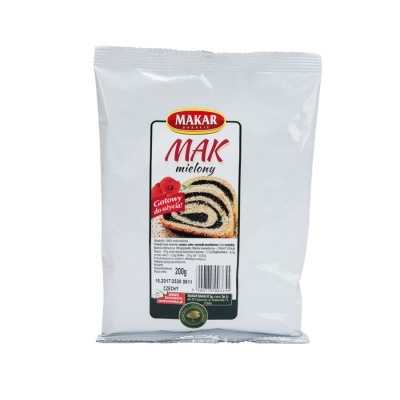 Mak niebieski mielony 200 g 