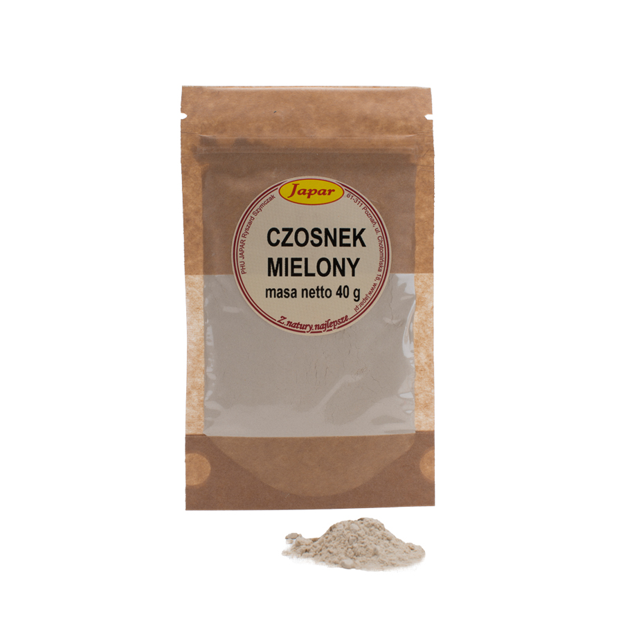 czosnek_mielony Czosnek suszony mielony 40 g - obrazek 1