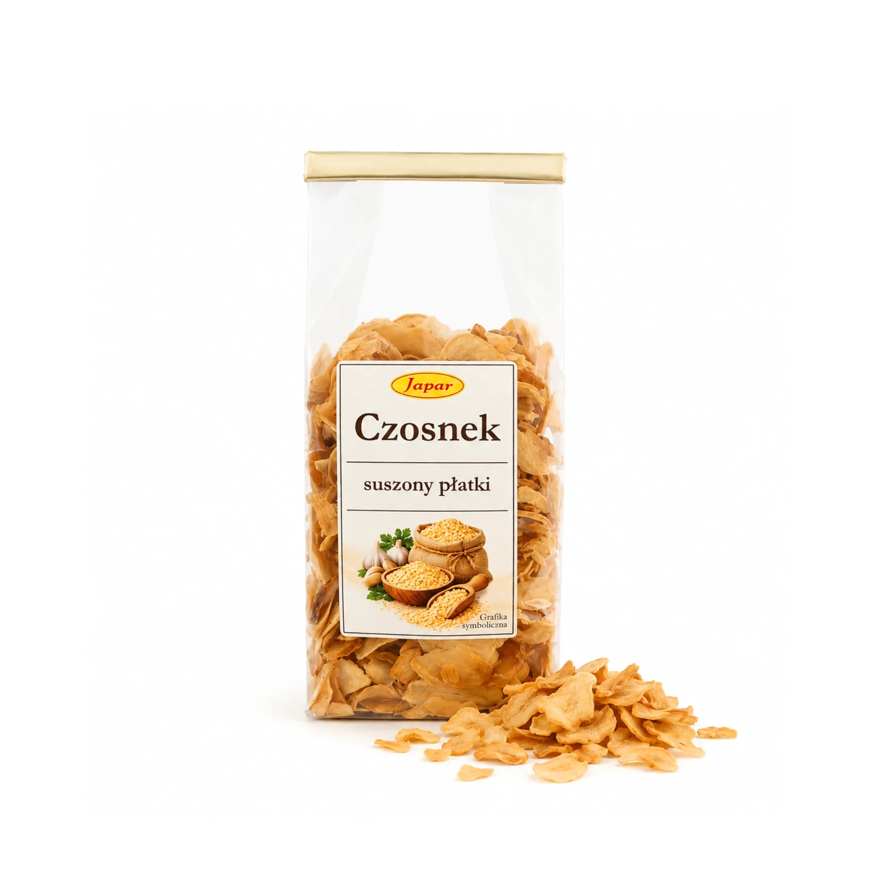 czosnek_suszony_platki_100g Czosnek suszony płatki 100 g - obrazek 1