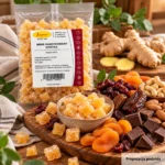 Imbir kandyzowany kostka 100 g - obrazek 3