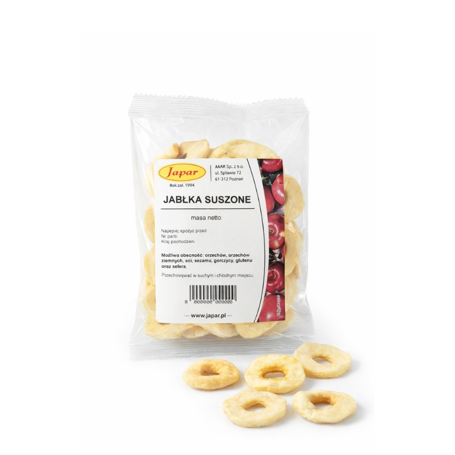 jablko_100g_Chiny Jabłka suszone (miękkie) 100 g - obrazek 1