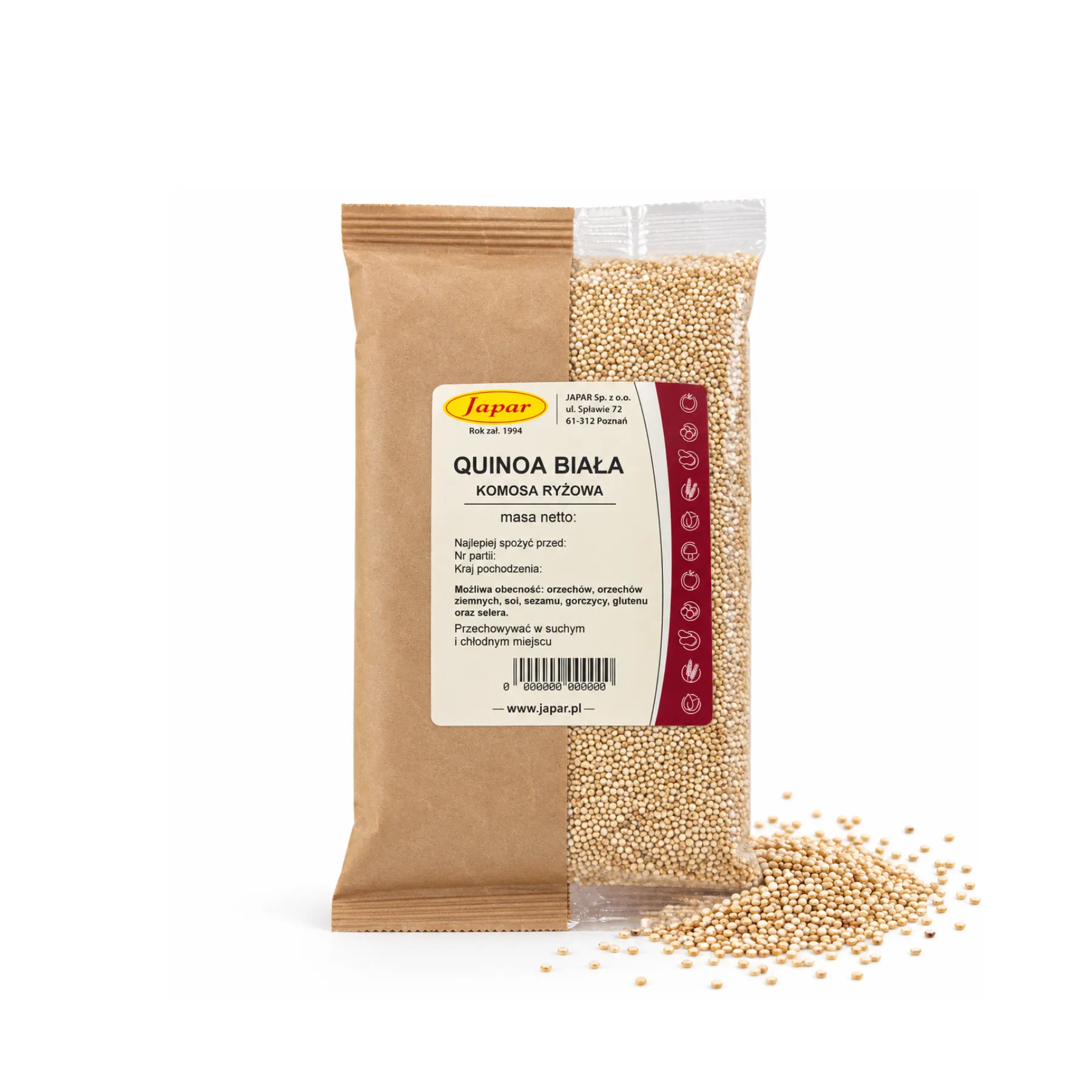 komosa_biala_500g(1) Quinoa biała - komosa ryżowa 500 g - obrazek 1