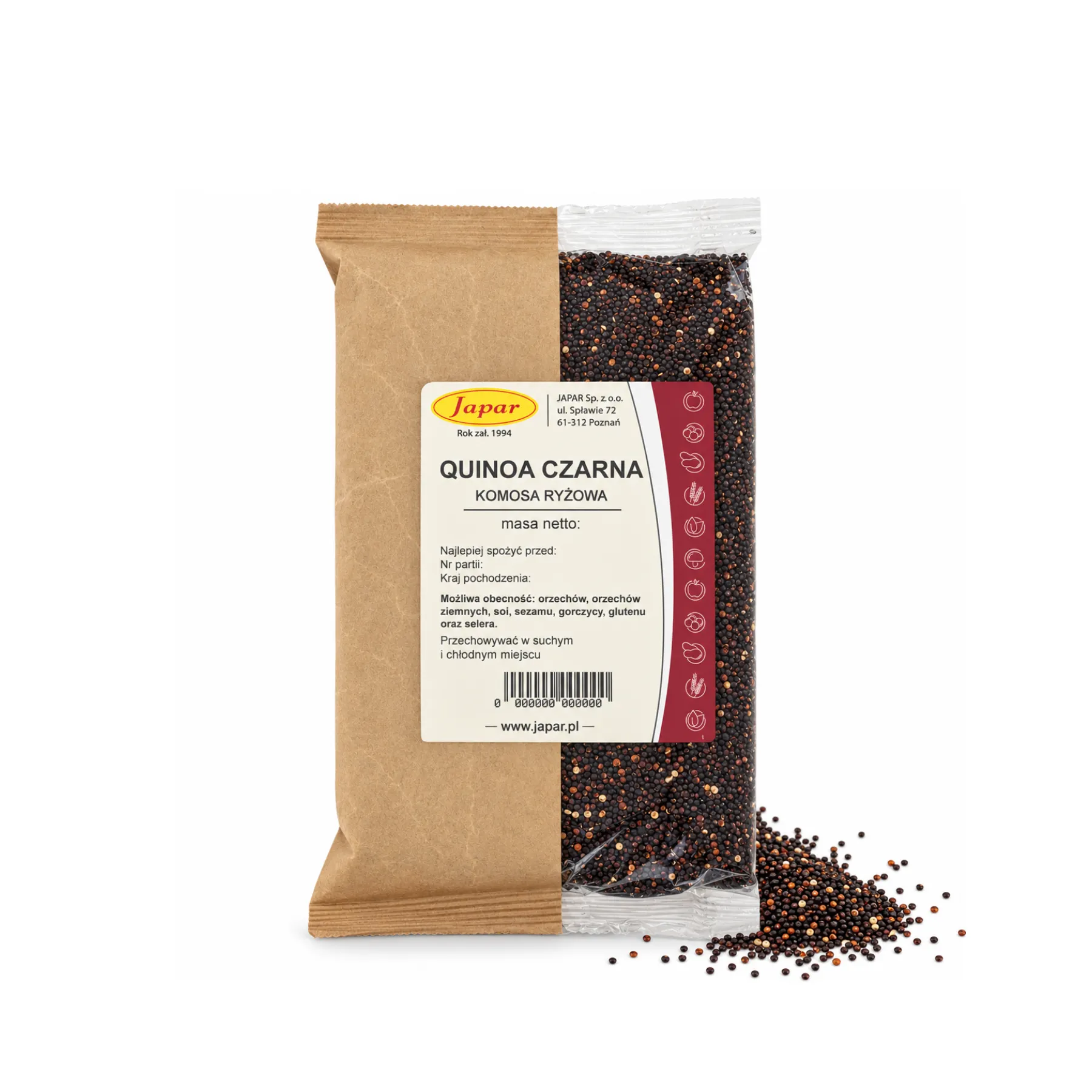 komosa_czarna_500g_aranzacja4 Quinoa czarna - komosa ryżowa 500 g - obrazek 1