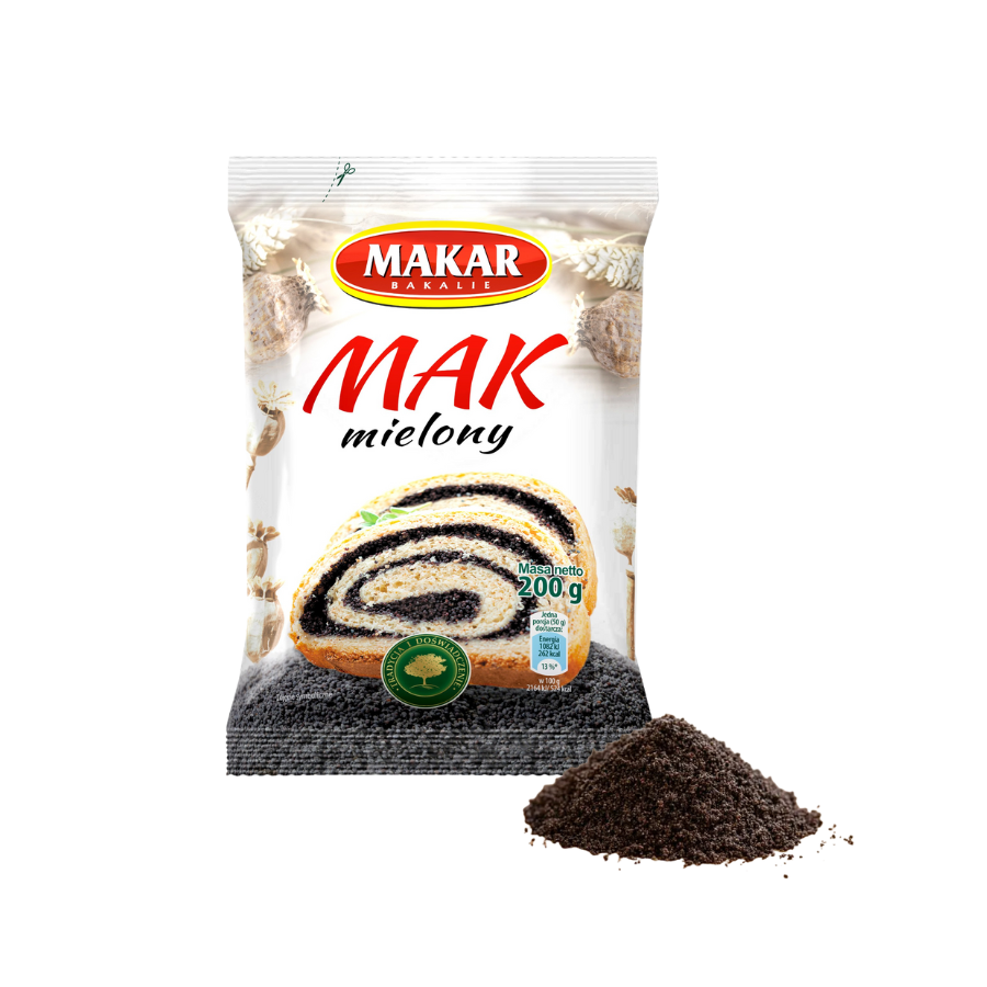 mak mielony 200 g Mak niebieski mielony 200 g - obrazek 1