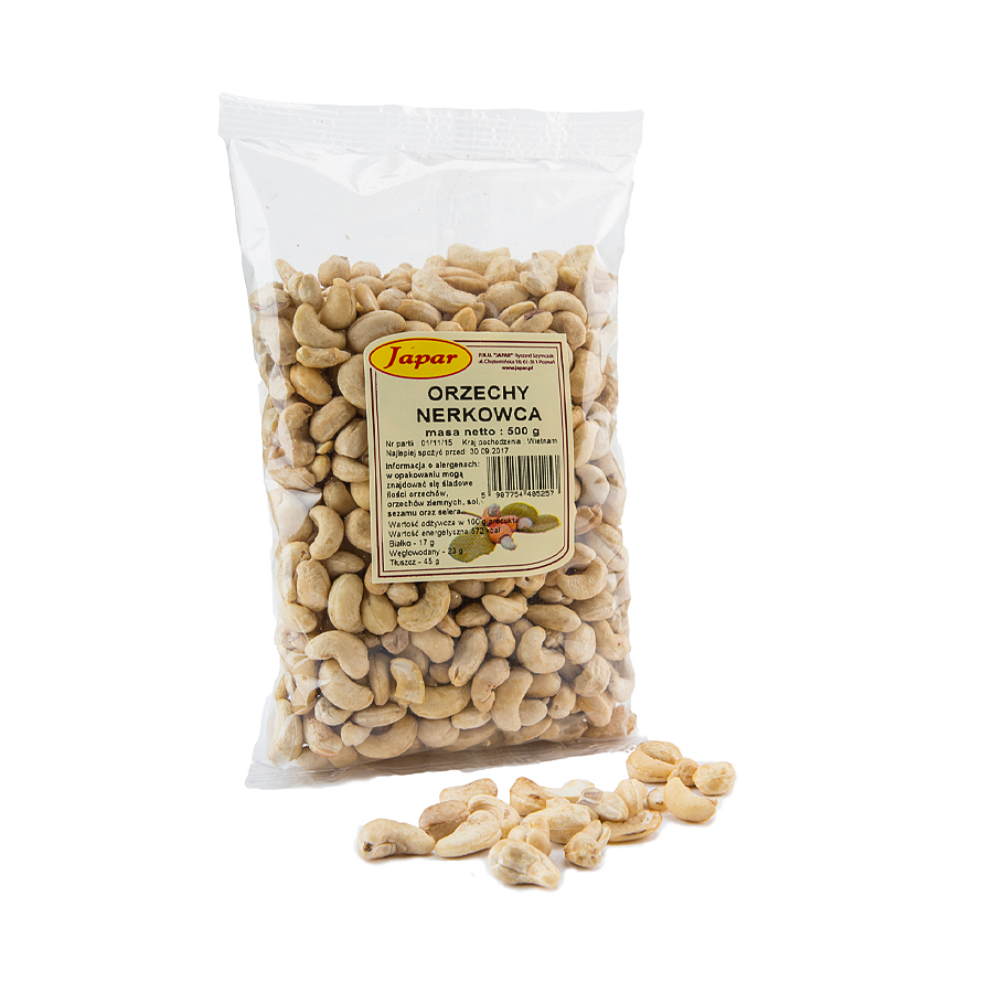 orzechy_nerkowca_500g Orzechy nerkowca 500 g - obrazek 1