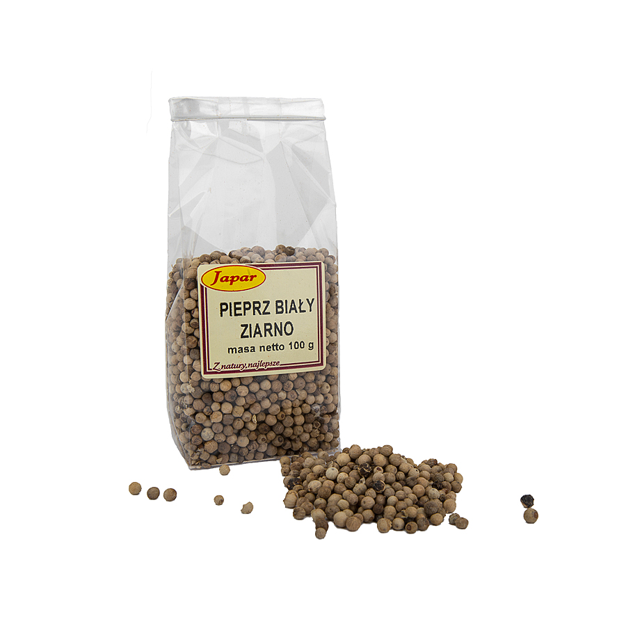 pieprz_bialy_ziarno_100_g Pieprz biały ziarno 100 g - obrazek 1