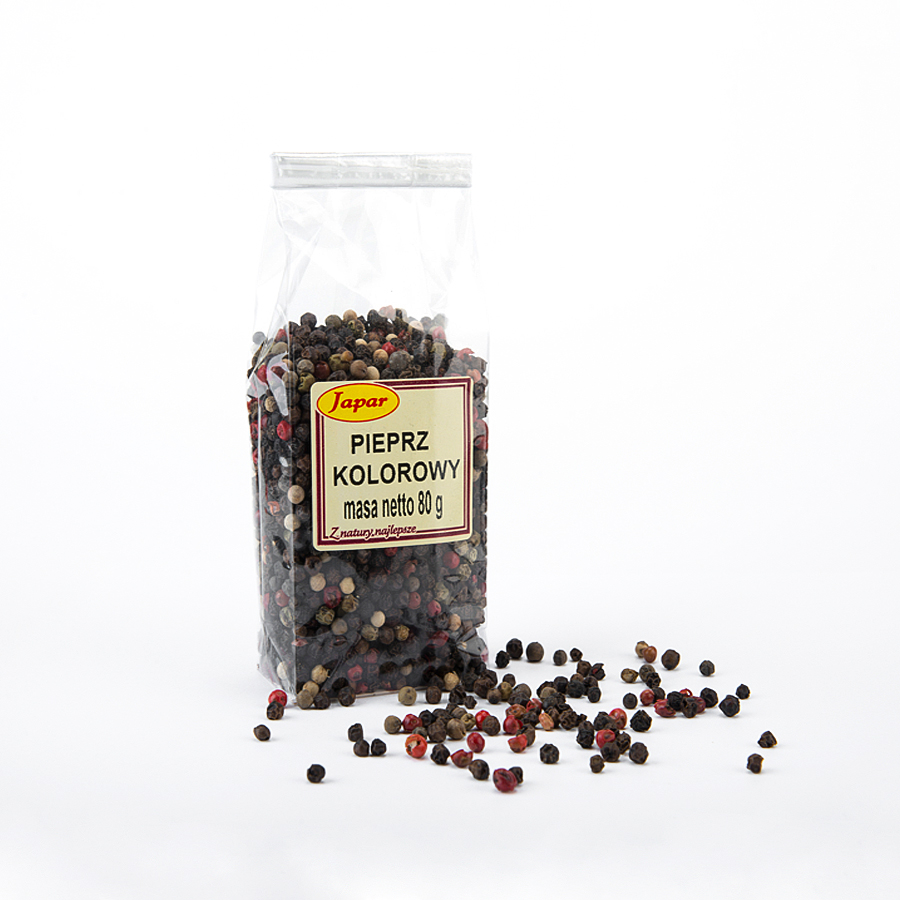 pieprz_kolorowy_80_g Pieprz kolorowy ziarno 80 g - obrazek 1