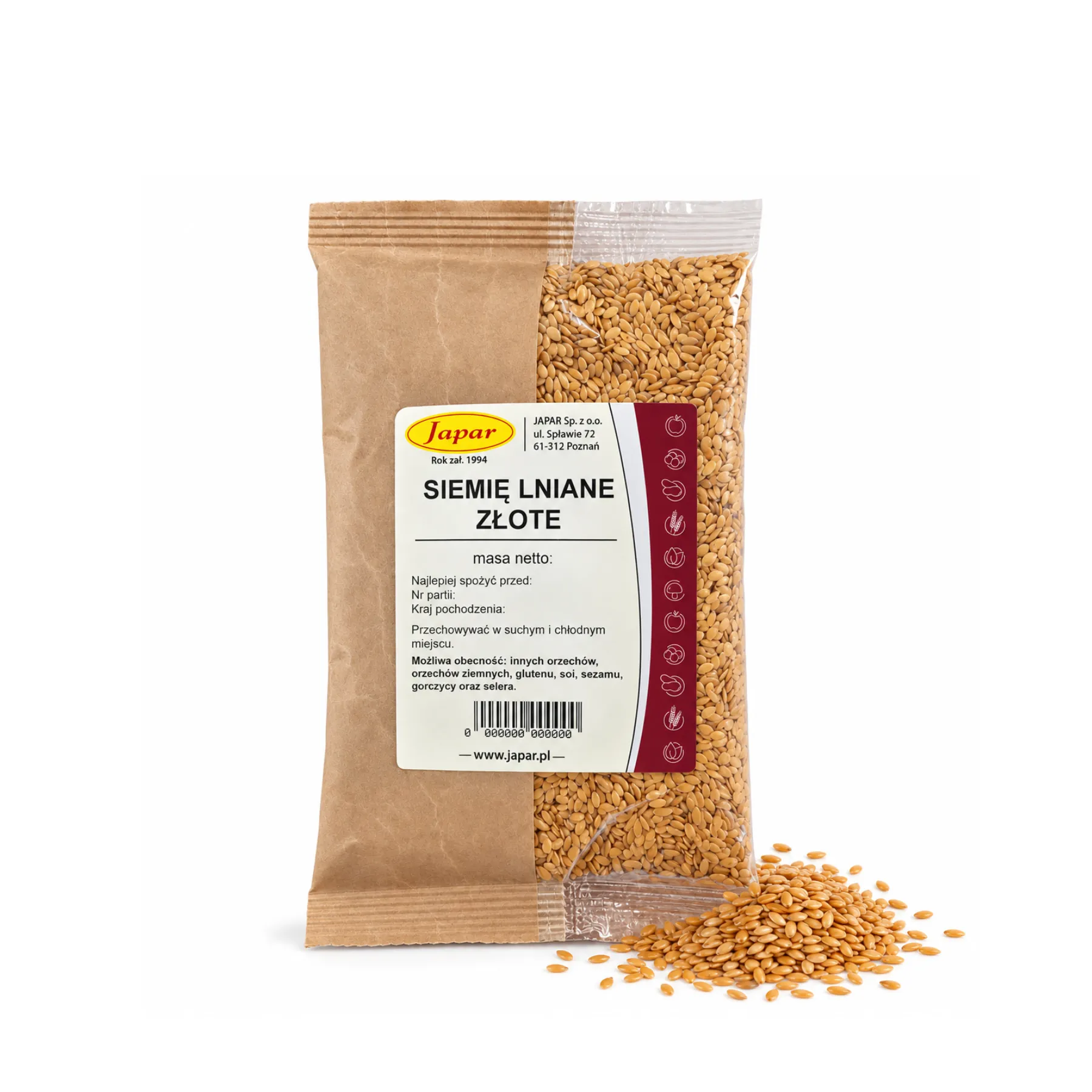 siemie_lniane_zlote_500g (2) Siemię lniane złote 500 g - obrazek 1