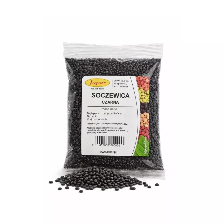 soczewica_czarna_250g Soczewica czarna 250 g - obrazek 1