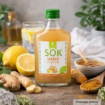 Sok z imbirem i cytryną 200 ml - obrazek 2