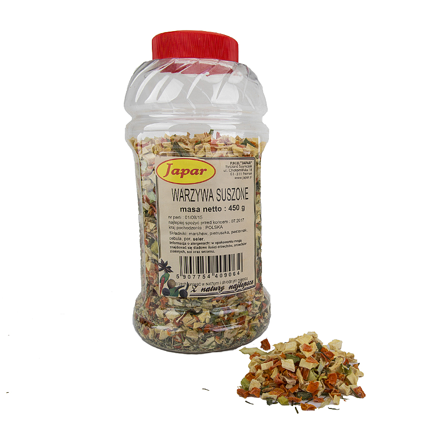 warzywa_suszone_450g Mieszanka warzyw suszonych 450 g - obrazek 1