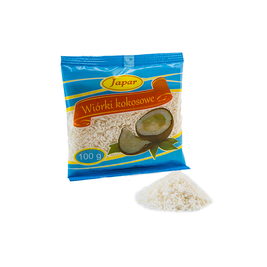 wiorki_kokosowe_100_g Wiórki kokosowe 100 g - obrazek 1