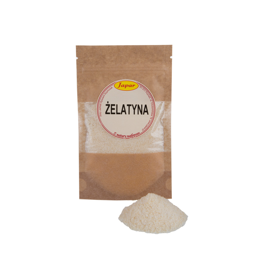 zelatyna_spozywcza_50_g Żelatyna spożywcza wieprzowa 50 g bloom 180 - obrazek 1