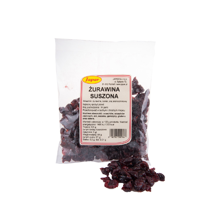 zurawina_suszona_200_g Żurawina suszona 200 g - obrazek 1