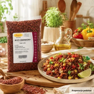 ryż czerwony 500 g aranżacja