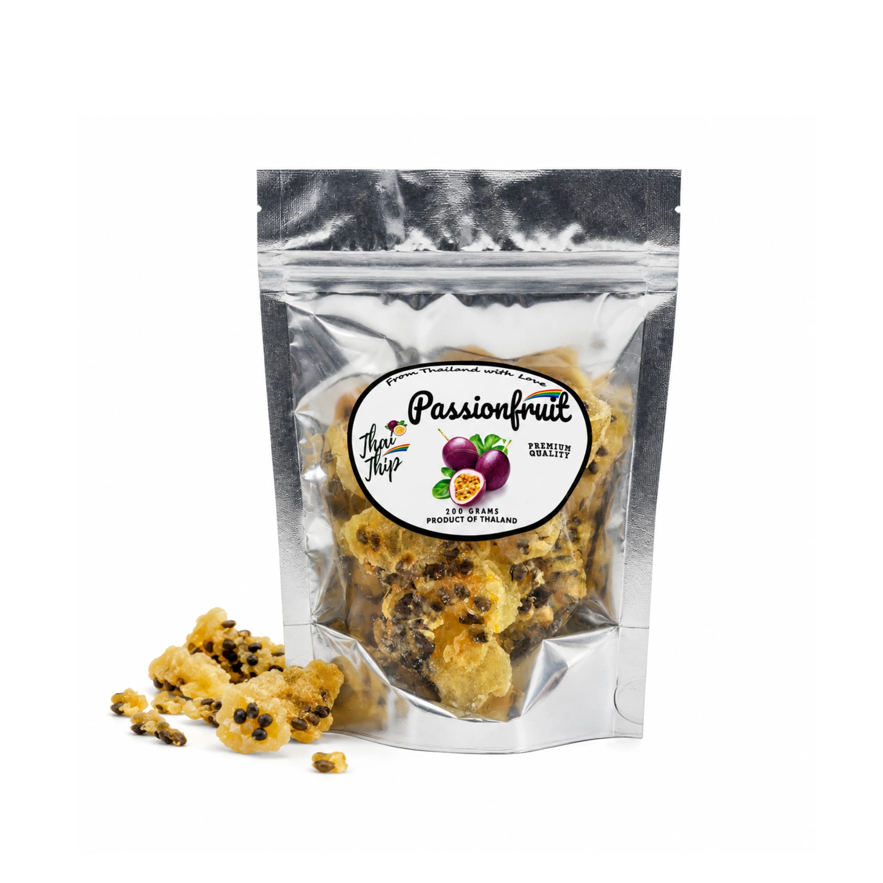 marakuja_suszona_200g Marakuja suszona bez dodatku cukru 200 g - obrazek 1