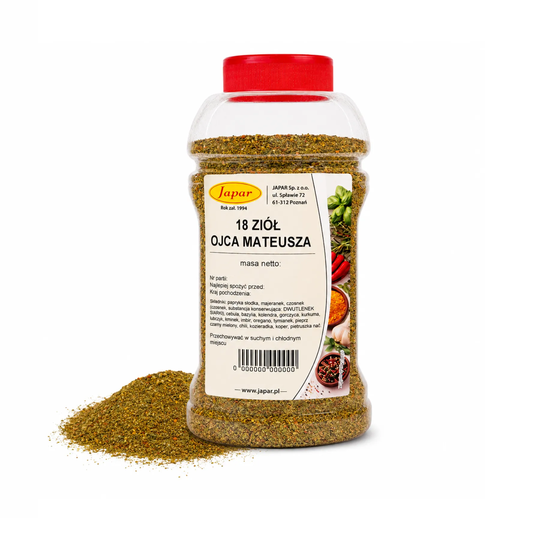 18_ziol_ojca_mateusza_500g 18 ziół Ojca Mateusza 500 g - obrazek 1